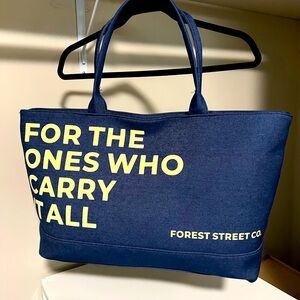 Forest Street Co Tote Bag - Denim Blue